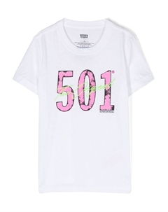 Kids футболка с графичным принтом, белый Levi's®
