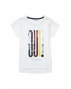 Футболка с принтом, цвет white Minoti