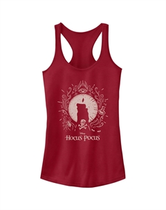 Майка с логотипом Hocus Pocus и силуэтом свечи для юниоров Disney