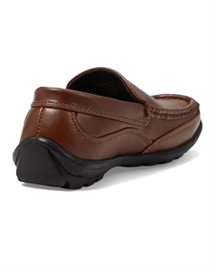 Лоферы Kids Booster (Little Kid/Big Kid), коричневый Deer stags