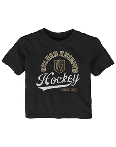 Черная футболка Infant Vegas Golden Knights Take The Lead Outerstuff
