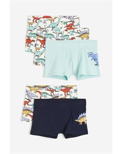 Набор из 5 боксеров-шорт, мультиколор H&m
