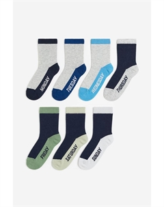 7 пар носков H&m