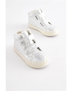 Высокие кроссовки, серебряный Next