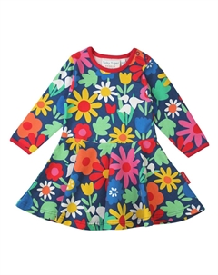 Платье Skater mit Blumen Print, красочный Toby tiger