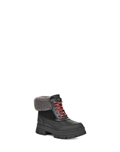 Ботинки Kids Ashton Addie (Little Kid/Big Kid), черный Ugg
