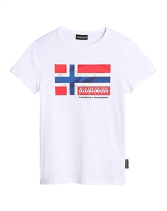 Футболка S-Zamora, белый Napapijri