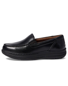 Лоферы Kids Central Jr. Moc Toe Venetian Loafer (Toddler/Little Kid/Big Kid), черный Florsheim