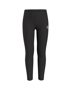 Леггинсы Jeans Logo, черный Calvin klein