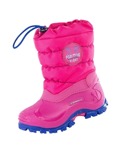 Сапоги Kinder Winter Eric gefüttert, фуксия Spirale