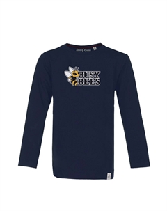 Лонгслив Busy Bees Raglan, синий Band of rascals