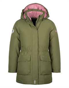Пуховик Alesund, хаки Trollkids