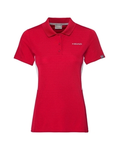 Поло с коротким рукавом Club Tech, красный Head