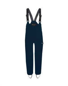 Водонепроницаемые брюки Odda, цвет Marineblau / Orange Trollkids