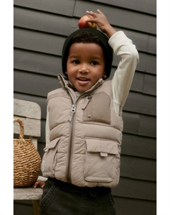 Стеганая майка, серый Next