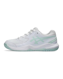 Детские кроссовки Gel-Dedicate 8 GS, White/Green Asics