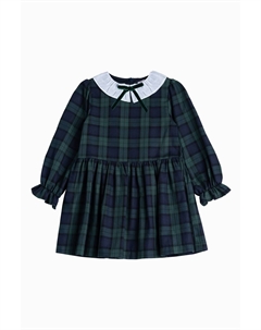 Синее платье Tabitha Willow в клетку тартан, синий Trotters london