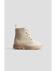 Ботинки на шнуровке, бежевый H&m