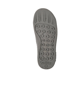 Детские высокие кеды с зеленой высечкой, мультиколор Camper