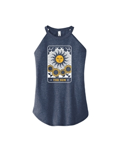 Детская майка с высоким воротником и графическим рисунком The Sun Tarot Card Licensed character