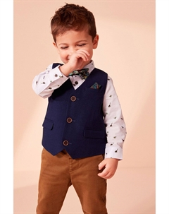 Стретч-чиносы, коричневый Next