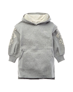 Платье-худи, серый Chloe