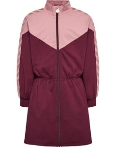 Платье L/S Hmlalvilda Zip Dress, цвет WINDSOR WINE Hummel