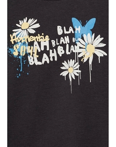 Свитер Kogmelanie Grafit O Neck, темно-серый Kids only