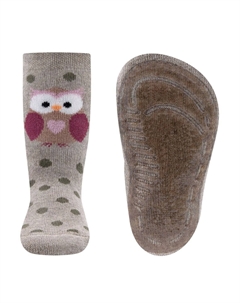 Носки Stopper Eule, темно-бежевые в крапинку Ewers