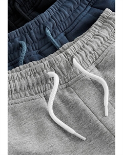 Брюки тренировочного костюма 3 Pack, сине-серо-черные Next