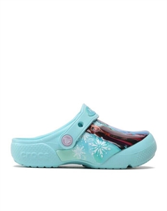 Шлепки FROZEN Fldisneyfrozenllclog K, синий Crocs