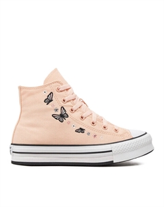 Кеды Chuck Taylor All Star Eva Lift Butterflies, розовый Converse
