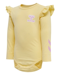 Рубашка с длинным рукавом Hmlmirabel Body, бледно-банановый Hummel