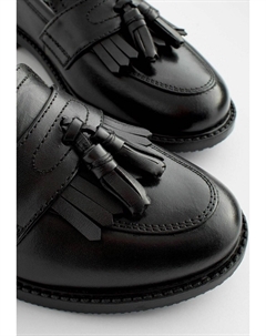 Слипоны Tassel School, черный Next