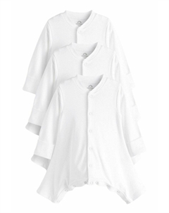 REGULAR FIT Hip Dysplasia 3 Pack, Пижама белый Next