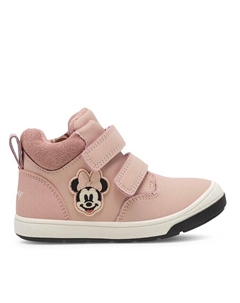 Ботильоны на шнуровке, розовый Mickey&friends