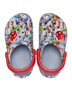 Пляжные тапочки Avengers, серо-голубые Crocs