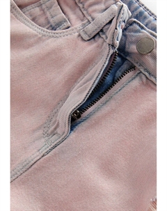 REGULAR FIT Frayed Edge Distressed, Джинсовые шорты розово-синие Next