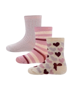Носки 3Er-Set, Old Rose Rose дымчато-бежевый меловый Ewers
