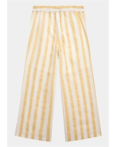 Брюки Gestreifte Wide Leg, mehrfarbig gelb Guess