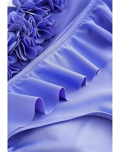 REGULAR FIT SET Floral Ruffle, Бикини синий Next