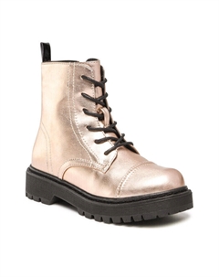 Ботильоны на шнуровке, розовый Deezee