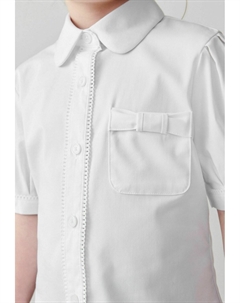 Блузка на пуговицах, белая Clarks