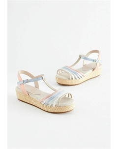 Босоножки на платформе Regular Fit, синий Next