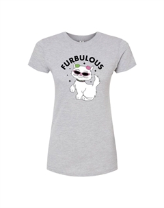 Детская футболка Furbulous Cat с рисунком кота, серый Licensed character