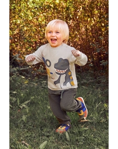 Брюки без застежки на толстой подошве, хаки Jojo maman bébé