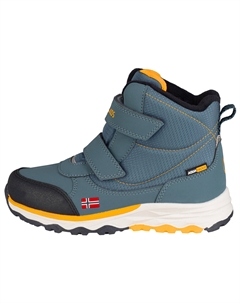Зимние ботинки Kid's Hafjell Winter Boots, цвет Steel Blue/Navy/Mango Trollkids
