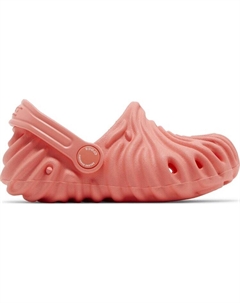 Кроссовки Salehe Bembury x Pollex Clog Toddler 'Begonia', красный Crocs