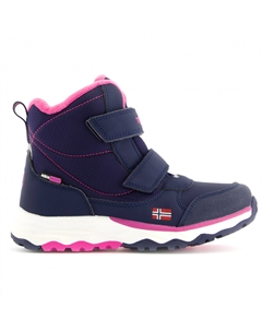 Зимние ботинки Kid's Hafjell Winter Boots, цвет Navy/Pink Trollkids