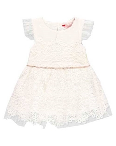 Платье Guipure, белый Boboli